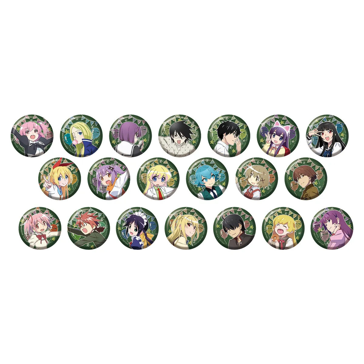 イベントキービジュアル　ランダム缶バッジ　全20種