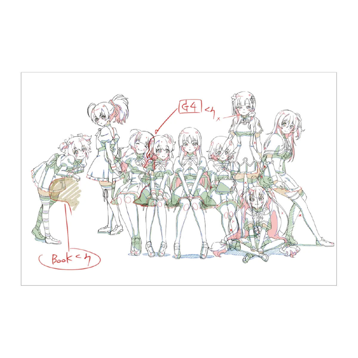 原画コレクションポストカード全24種（前期、後期共通商品）