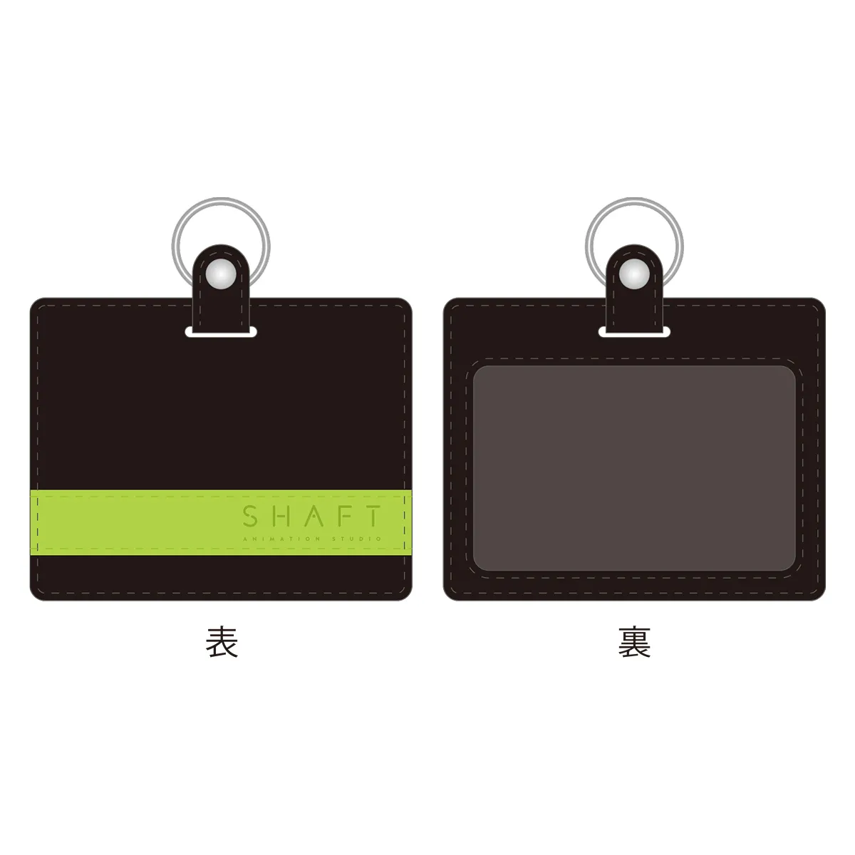 ネックストラップ付カードケース<br>SHAFTロゴver