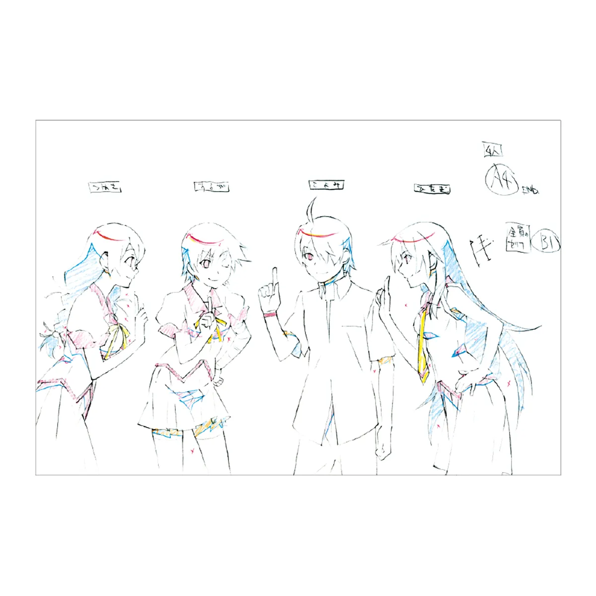 原画コレクションポストカード<br>全24種<br>（後期追加商品）